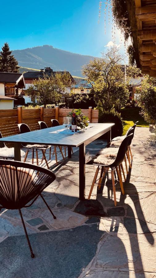 Chalet Hoamat Leben Leogang Zewnętrze zdjęcie