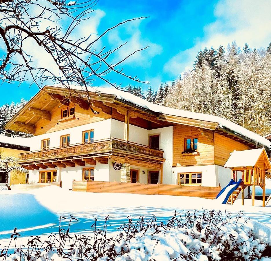 Chalet Hoamat Leben Leogang Zewnętrze zdjęcie